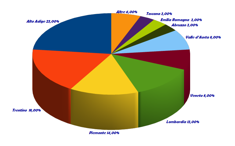 noleggio sci statistiche